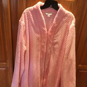 Minky Dot bathrobe 4X